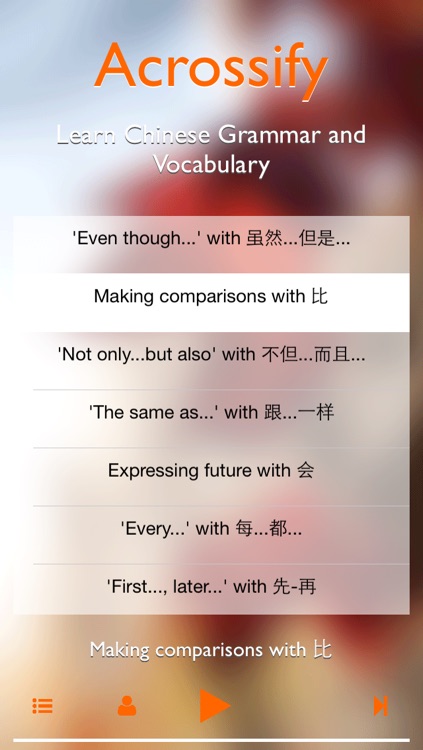Learn Chinese Grammar and Vocabulary