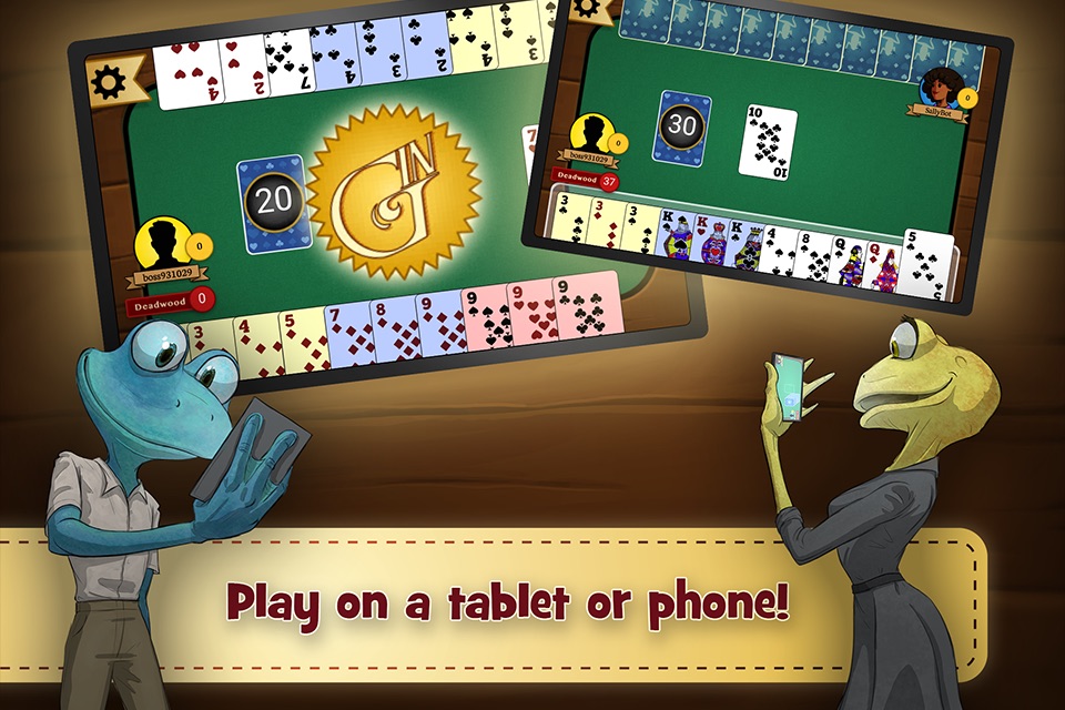 Gin Rummy Multiplayer HD screenshot 2