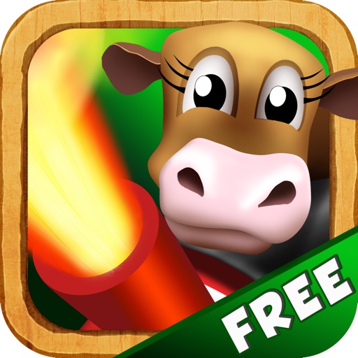 Farm Game Tower Blitz - Fun Defend Animals VS Cows Attack Shooting Game For Kids FREE icon