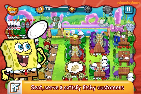 SpongeBob Diner Dash screenshot 4
