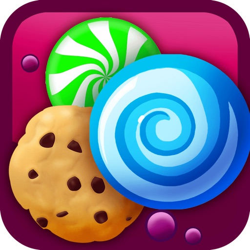 Match-3 Candy Land Puzzle - Super-Market Of Diamonds And Stars iOS App