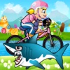 Shark Attack Princess Bike