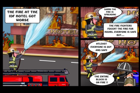 FireFighters Fighting Fire  2 - The 911 Emergency Fireman and police free game screenshot 2