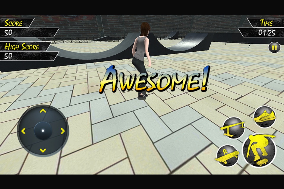 Skater 3D Stunt screenshot 2