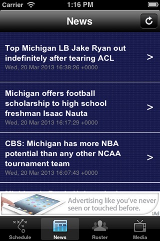 Michigan Football 2013 screenshot 3