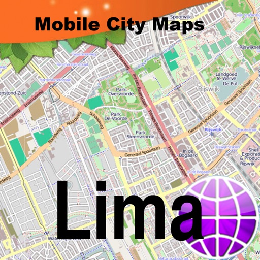 Map of Lima icon