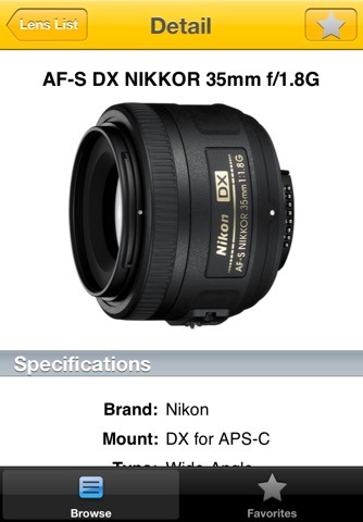 Nikon Lens Buddy - Lenses for DSLR Cameras screenshot 3