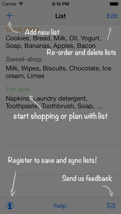 List free - shopping, grocery, sync screenshot-4