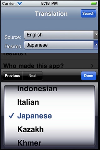 Outsource Translation screenshot 3