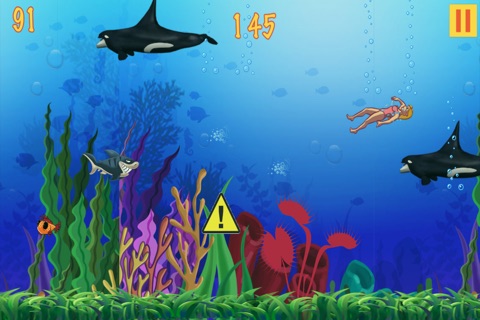 Hungry Fishy Shark - Escape The Ocean Water screenshot 2