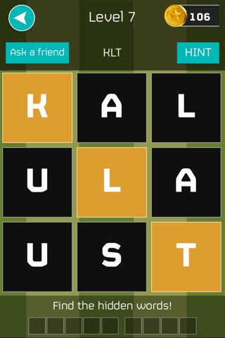 Hidden Word Puzzle Champ - best letter search board game screenshot 2
