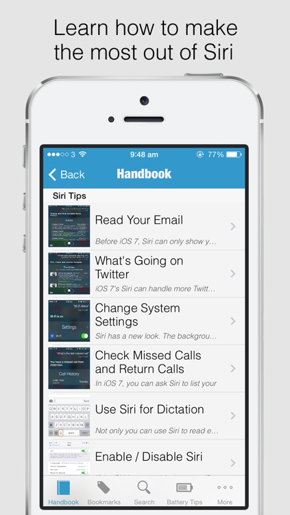 Secret Handbook for iOS 7 Lite - Tips & Tricks Guide for iPhone screenshot-3