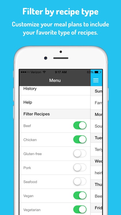 Winston - Weekly Meal Plans screenshot-3