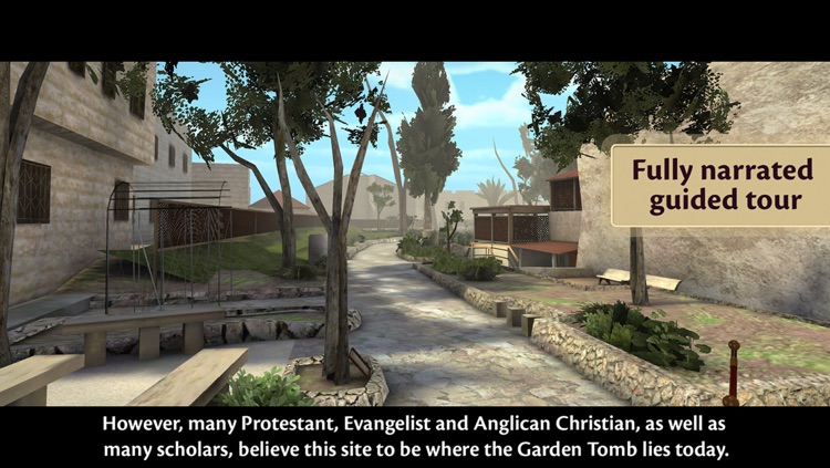 Garden Tomb 3D Interactive Virtual Tour - Jesus in Jerusalem screenshot-3