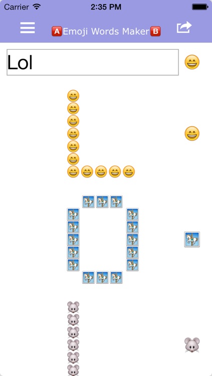 Emoji Art For Whatsapp,iMessage,SMS,Mail screenshot-3