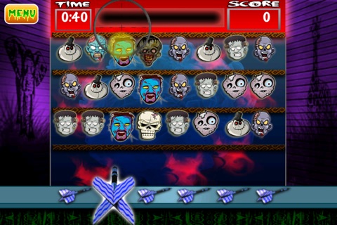 Killer Zombie Pop FREE- Mini Dead Head Dart Game screenshot 3