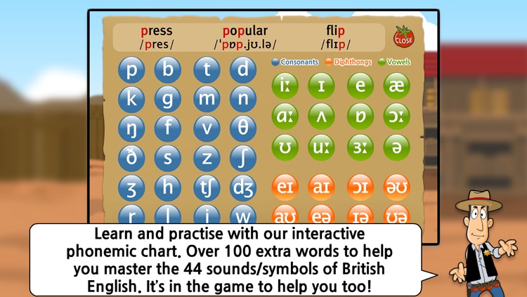 Cambridge English Online Interactive Phonemic Chart