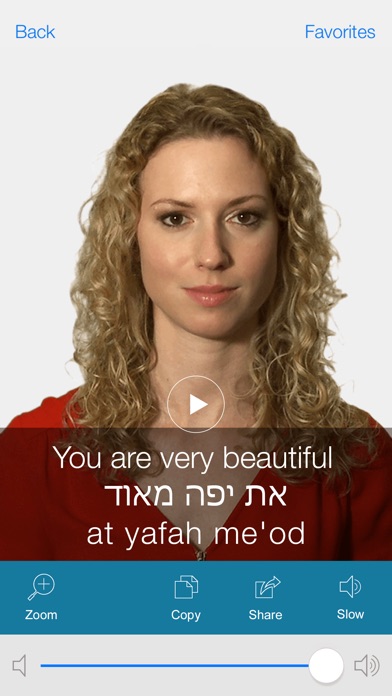 Hebrew Pretati - Translate, Learn and Speak Hebrew with Video Phrasebook Screenshot 5