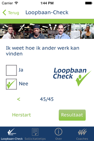 Loopbaan-Check - voor jouw loopbaanontwikkeling! screenshot 3