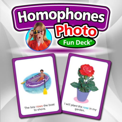 Homophones Photo Fun Deck iOS App