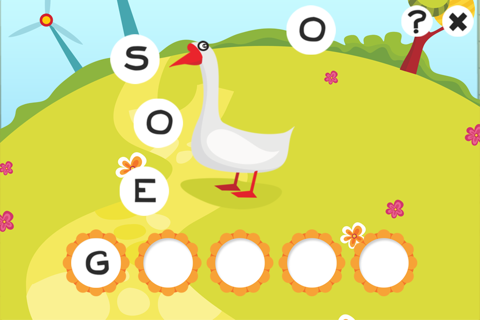 ABC Farm games for children: Train your word spelling skills of animals for kindergarten and pre-school screenshot 4