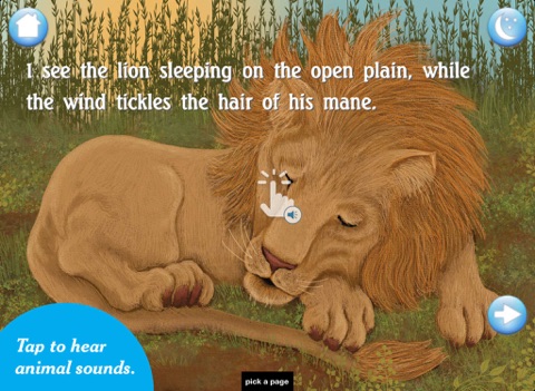 I See the Animals Sleeping: A Bedtime Story screenshot 3