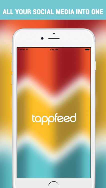 TappFeed - Combine all your Social Media Feeds into 1 app! screenshot-3