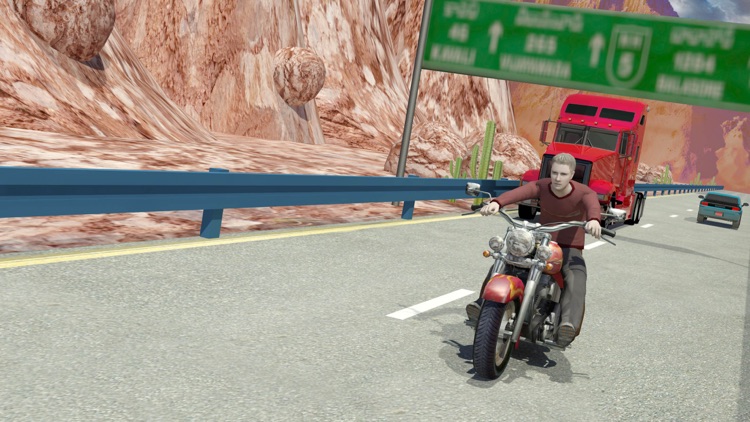 Moto Racer 3d With Traffic screenshot-3