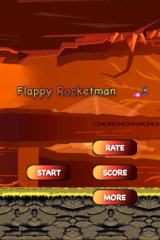 A Flapping Rocket Man Flapper Flyer - Free Version screenshot 2