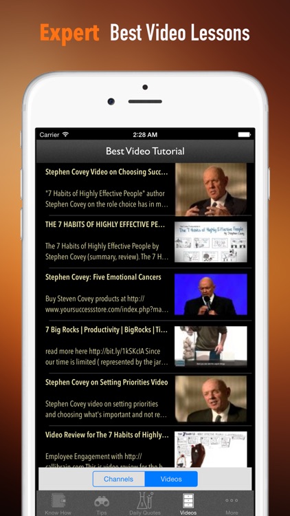 Stephen Covey Theory and Quotes: Study Guide with Tutorial Video