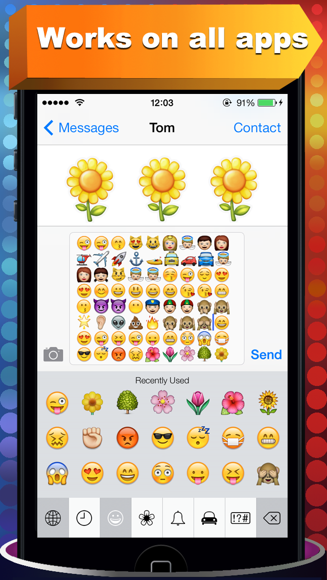 Emoji - フリーEmojisキーボード、ステッカー、テキスト顔文字のおすすめ画像4