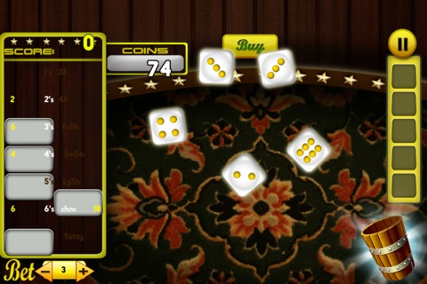 High Roll Yatzy Casino Fortune Pro - play Vegas gambling dice game screenshot 2