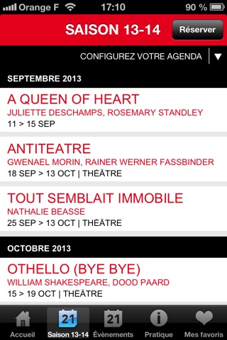 Théâtre de la Bastille screenshot 3