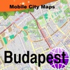 Budapest Street Map.