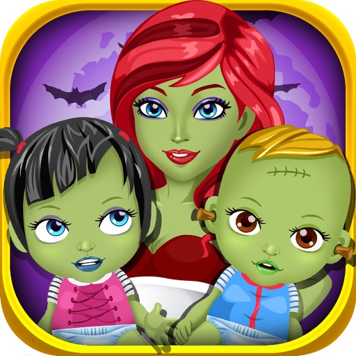 Monster Mommy's Newborn Pet Doctor - my new born baby salon & mom adventure game for kids iOS App