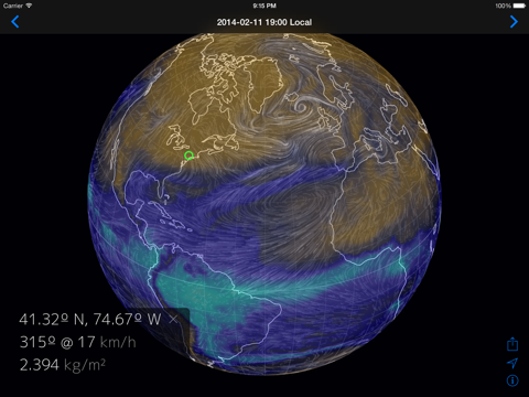 Climate Earth 3Dのおすすめ画像2