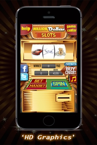 Million Dollar Slots - Extra High Roller Progressive Bonus Lottery screenshot 2