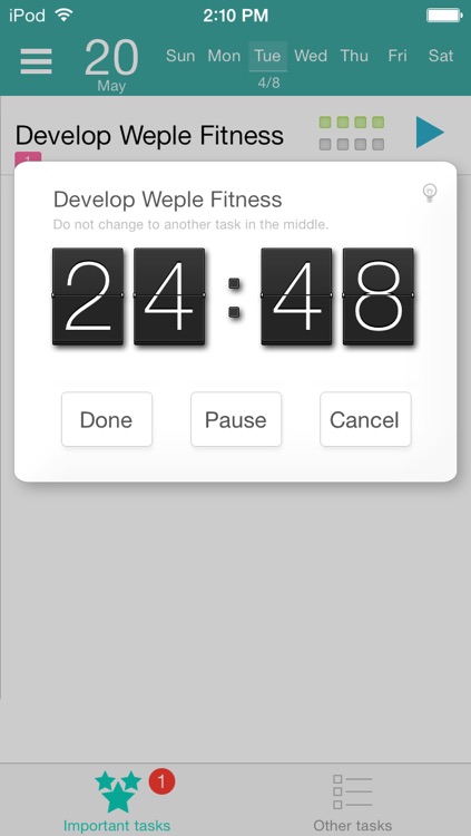 Weple Today – Time Management, Task Tracking, To-Do, Pomodoros