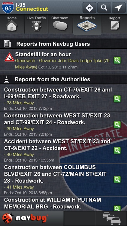Navbug Traffic GPS