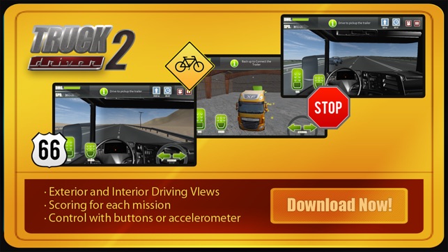 Truck Driver Pro 2: Real Highway Traffic Simulator Game 3D(圖3)-速報App