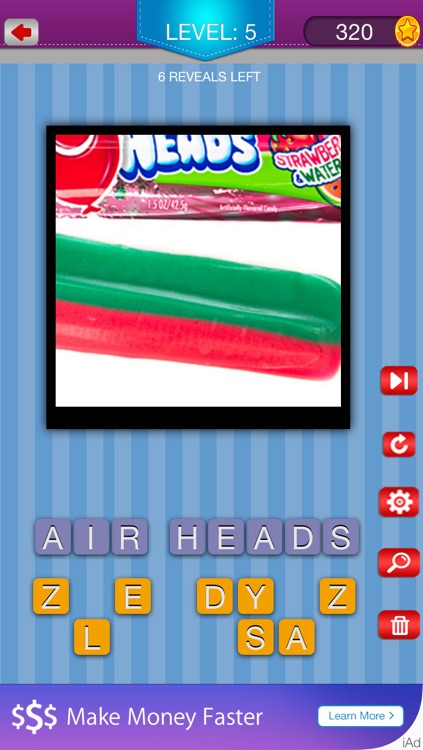 Guess the Snacks - Trivia Puzzle Quiz for Popular Famous Junk Foods and Candy screenshot-3