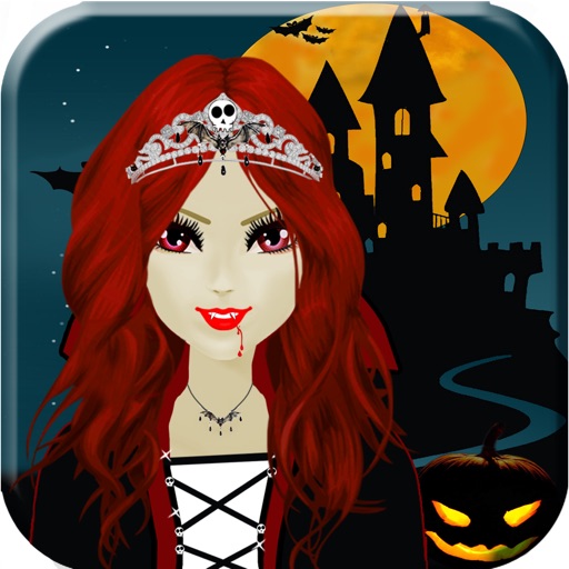 A Pretty Vampire Girl Makeover - Spa MakeUp Salon Free icon