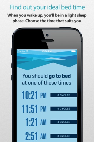 Sleep Cycle Alarm Calculator - FRESH screenshot 2
