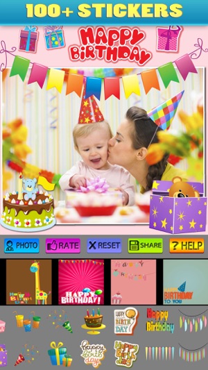 Happy Birthday Photos and Stickers(圖3)-速報App