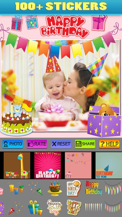 Happy Birthday Photos and Stickers