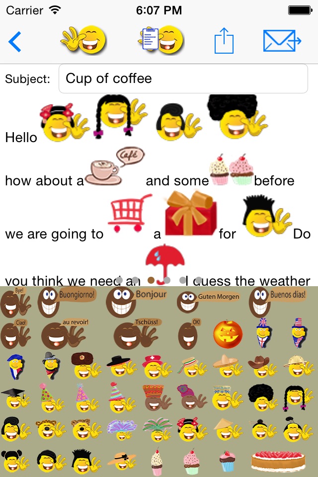 sMaily free  - the funny smiley icon email App with Stickers for WhatsApp screenshot 3