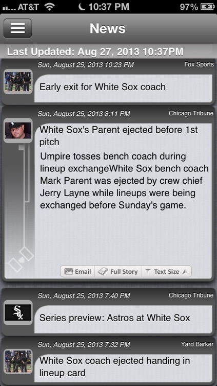 Chicago WS Baseball Live