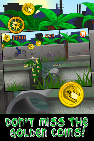 Motorcycle Bike Race Escape : Speed Racing from Mutant Sewer Rats & Turtles Game - For iPhone & iPad Edition screenshot 4