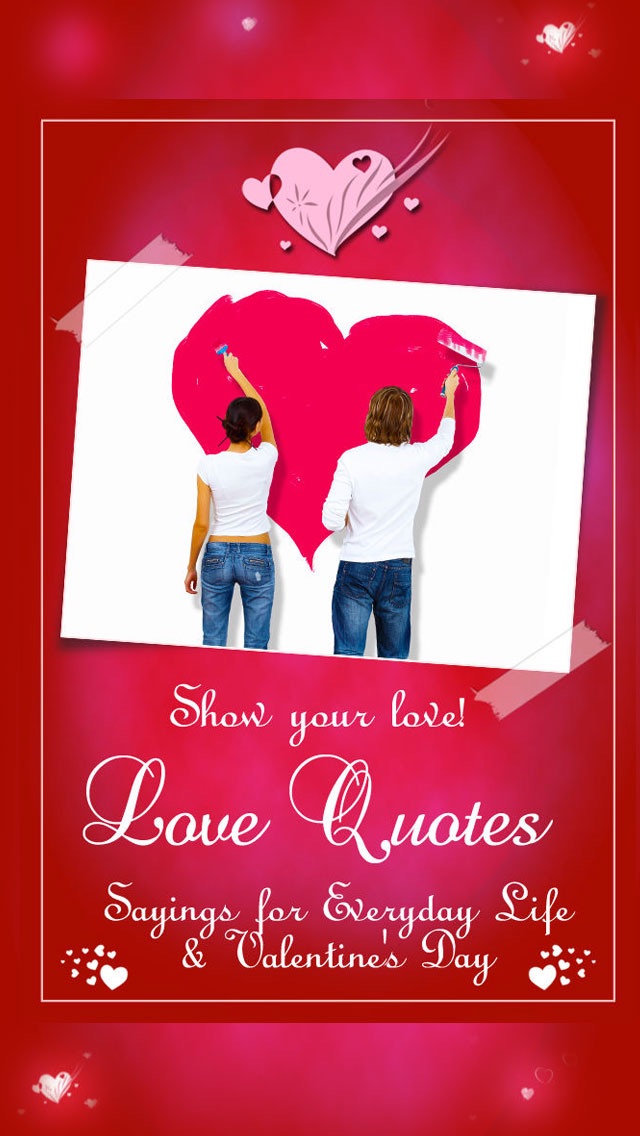 How to cancel & delete Love Quotes - Words for Everyday Life & Valentine’s Day from iphone & ipad 1