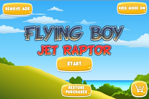 flying boy Jet raptor screenshot 4